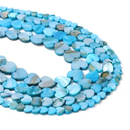 Wholesale Love Heart Star Shell Beads Natural Mother of Pearl Loose Beads for Jewelry Making DIY Charm Bracelet Necklace Earring