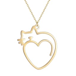Stainless Steel Heart of Etheria Necklace She-ra Cosplay Pendant She-ra's Safe Heart Necklace for Men and Women Vintage Jewelry