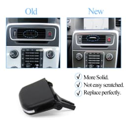 Car Dashboard Air Conditioner AC Vent Grille Outlet Tab Clip Slider Repair Kit For Volvo V60 S60 V40 2011-2019