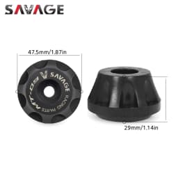 Rear Front Axle Fork Crash Slider For YAMAHA MT-09 SP MT09 Tracer 900/9/GT FZ-09 FJ-09 Motorcycle Wheel Hub Protector Pads