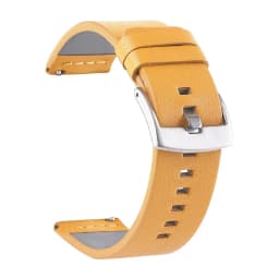 20mm 22mm Leather Band for Samsung Galaxy Watch 7 6 5 4 5Pro 6Classic 18mm 24mm High Quality Strap for Huawei Watch GT5 Pro 46mm