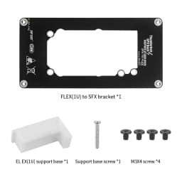 FLEX(1U) to SFX Adapter Holder Mounting Plate ATX ATX Bracket Conversion for Thunderbolt-compatibel GPU Dock Accessorry