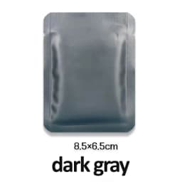 100Pcs 65x85mm Open Top Aluminum Foil Packaging Bag Heat Sealable Herbal Coffee Snack Nut Tea Candy Powder Gifts Storage Pouches