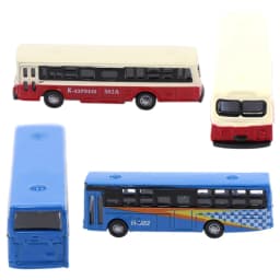 Evemodel 6pcs N Scale 1:160 Diecast Model Buses Mini Bus Train Layout Free Wheels BS150