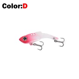 OUTKIT VIB Spoon Fishing Lure 3.5/5g Metal Spinner Fishing Bait Crankbait Bass Artificial Hard Baits Cicada VIB Fishing Tackle
