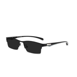 New Sun Photochromic Myopia Eyeglasses Optical Men student Finished Myopia Eyewear prescription Glasses Frame Half Rim -1.0 -4.0