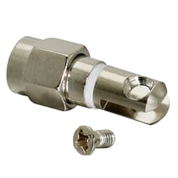 1pc SMA Male Plug RF Coax Connector with Screw Swivel Nickelplated For Telescopic Antenna Socket