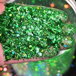 50g Holographic Mixed Hexagon Shape Chunky Irediscent Nail Art Glitter Flakes Laser Sparkly Sequins Slices Nail Art Decoration
