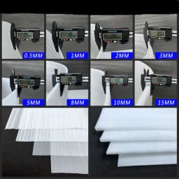 Lenght 50M EPE Pearl Cotton Protective Film Express Packing and Filling Protective Pad 1mm Foam Board Manual DIY Accessories