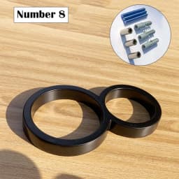 125mm Black House Numbers Letters Outdoor Address Sign Plate For Yard Floating Metal Door Number Doorplates Modern Mailbox Signs