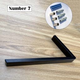 125mm Black House Numbers Letters Outdoor Address Sign Plate For Yard Floating Metal Door Number Doorplates Modern Mailbox Signs