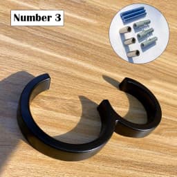 125mm Black House Numbers Letters Outdoor Address Sign Plate For Yard Floating Metal Door Number Doorplates Modern Mailbox Signs