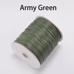 10m/lot 22 Color Leather Line Waxed Cord Cotton Thread String Strap Necklace Rope For Jewelry Making DIY Bracelet Supplies