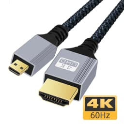 1m 2m 3m 5m Braid HD 4K@60HZ Micro HDMI-Compatible TO HDMI-Compatible Extension Male to Male Cable