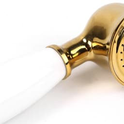 Luxury Gold Polished Brass Telephone Hand Held Shower Head Set with 1.5m Hose