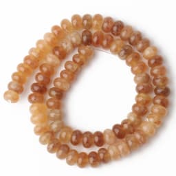 8x5mm Natural Rondelle Tourmaline Jades Beads Flat Round Quartz Agate Abacus DIY Bracelet Earrings Stone Bead for Jewelry Making