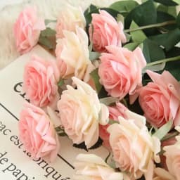Artificial Flower Moisturizing Diamond Rose Home Decoration Wedding Hand Flower Wall Fake Flower Ins Artificial Plants