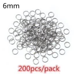 High Quality 316 Stainless Steel DIY Jewelry Making Findings Necklac Earrings Hooks/Jump rings/Lobster Clasp Craft Accessories