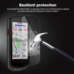 3-1pc Tempered Glass for Garmin Edge 1040 1030 830 820 530 520 Plus 130 Bike GPS Stopwatch Protector Full Screen Protective Film