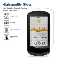 3-1pc Tempered Glass for Garmin Edge 1040 1030 830 820 530 520 Plus 130 Bike GPS Stopwatch Protector Full Screen Protective Film