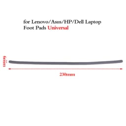 Universal Laptop Rubber Feet For Lenovo/Asus/HP/Dell Laptop Anti-Slip Mat Bottom Case Foot Pad Laptop Rubber Strip 230mm