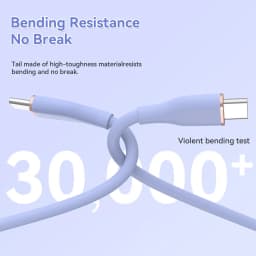 ASOMETECH 2M 60W Fast USB C Cable Type C Cable Fast Charging Data Cord Charger USB Cable C For Samsung S21 S20 A51 Xiaomi Mi 10