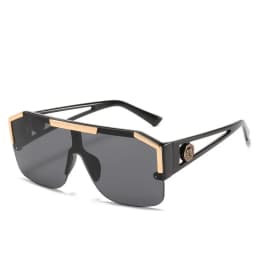 1/2PCS Men And Women Oversized Square Fashion Sunglasses Sports Driving Glasses Gradient Colored Sunglasses Uv400 2023