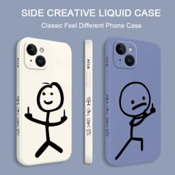 Line Man Phone Case For iPhone 17 17 Air 16 16e 15 14 13 12 11 Pro Max Mini X XR XS Plus Cover