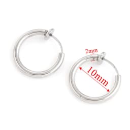 6pcs Stainless Steel Huggie Earring Hoop For Women Jewelry Set for Hypoallergenic Korean Earrings Female Jewelry Accessories
