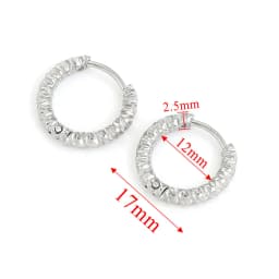 6pcs Stainless Steel Huggie Earring Hoop For Women Jewelry Set for Hypoallergenic Korean Earrings Female Jewelry Accessories