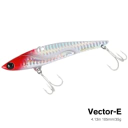 TSURINOYA 35g Teppan VIB Fishing Lure VECTOR DW38-C 105mm Vibration Shore Fishing Long Casting Metal Hard Bait Seabass Flounder