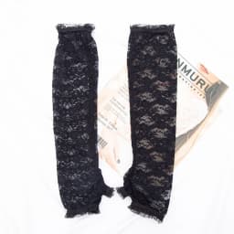 Long Lace Gloves Gothic Lolita Anime Solid Thin Gloves JK Girls Mittens Oversleeve Women Fashion Sun Block Cuff Fingerless Glove