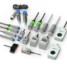 GTRIC M18 Series Industrial Proximity Switch Sensor Non-contact Distance 5mm 8mm NPN PNP 12-24V Non-Flush Flush