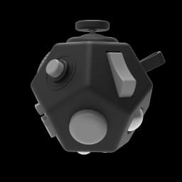 Anti-Stress Fidget Toy - Plastic Gaming Cube for Anxiety Relief Focus & Relaxation Gift Present for Attention-seeking
