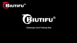 BIUTIFU Surf Rod 5.3/5.0/4.5/4.2/3.9m Telescopic Fishing Travel Spinning Power 60-200g Throw Surfcasting Shore Casting Pole