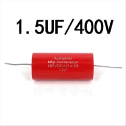 2pcs Audiophiler Axial MKP Capacitor Audio 400V 10UF/400V 0.1UF 1UF 3.3UF 4.7UF 6.8UF 7.5UF 8.2UF 12UF 15UF 18UF 22UF 33UF 47UF