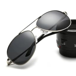 2026 Classic Pilot Sunglasses Men Polarized Driving Sun Glasses UV400 Fashion Fishing Eyewear Film Shades Male Goggle A103