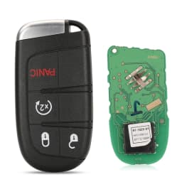 jingyuqin 2/3/4/5 Button Smart Remote Key M3N40821302 Fob 433MHz For Jeep Grand Cherokee 2013-2020 ID46 pcf7945 7953 Car Key Fob