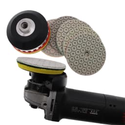 7PCS/Set Super 4Inch Stone Polishing Pads Wet 100mm Wet Polishing Pad For Granite Marble Concrete Grinding Discs
