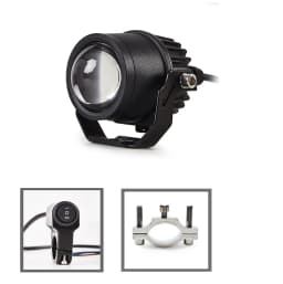 Motorcycle LED Spotlight Electric Vehicle Paving Lens High and Low Beam Tangent Integral Headlamp Auxiliary Lamp Headlamp