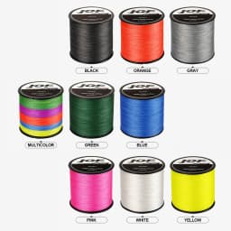 JOF 4 Strands Braided Fishing Line Multifilament 300M 500M 1000M Carp Fishing Japanese Braided Wire All For Fishing Accessories
