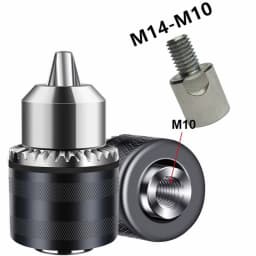 M10 Angle Grinder Electric Hand Drill Socket Chuck Conversion Collet Quick Change M14 to M10 Convert Adapter 125 100 Type