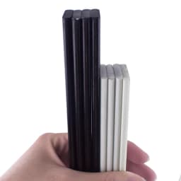 2Pcs Fiberglass Bow Limbs DIY Bow Accessory 30-50Ibs High Strength 5mmx30mmx600mm for Archery Hunting Shooting