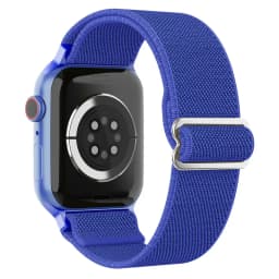 Nylon Loop Strap for Apple Watch 10 Band 46mm 42mm 45mm 44mm 41mm 40mm Adjustable Elastic Bracelet iWatch Series Ultra 9 8 SE 7