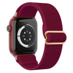 Nylon Loop Strap for Apple Watch 10 Band 46mm 42mm 45mm 44mm 41mm 40mm Adjustable Elastic Bracelet iWatch Series Ultra 9 8 SE 7