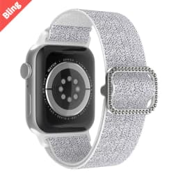 Nylon Loop Strap for Apple Watch 10 Band 46mm 42mm 45mm 44mm 41mm 40mm Adjustable Elastic Bracelet iWatch Series Ultra 9 8 SE 7