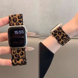 Nylon Loop Strap for Apple Watch 10 Band 46mm 42mm 45mm 44mm 41mm 40mm Adjustable Elastic Bracelet iWatch Series Ultra 9 8 SE 7