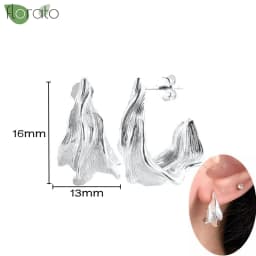 925 Sterling Silver Needle Fashion Small Hoop Earring for Women Mini Round Earrings Party Cartilage Piercing Jewelry Wholesale