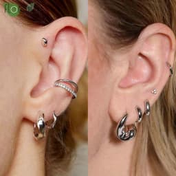 925 Sterling Silver Needle Fashion Small Hoop Earring for Women Mini Round Earrings Party Cartilage Piercing Jewelry Wholesale