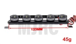 Rc Tracked Truck Body Shell Roof Light Remote Control Car Led Light Strip For Trx-4 Trx4 Axial Scx10 Ii 90046 D90 Rc4wd D110